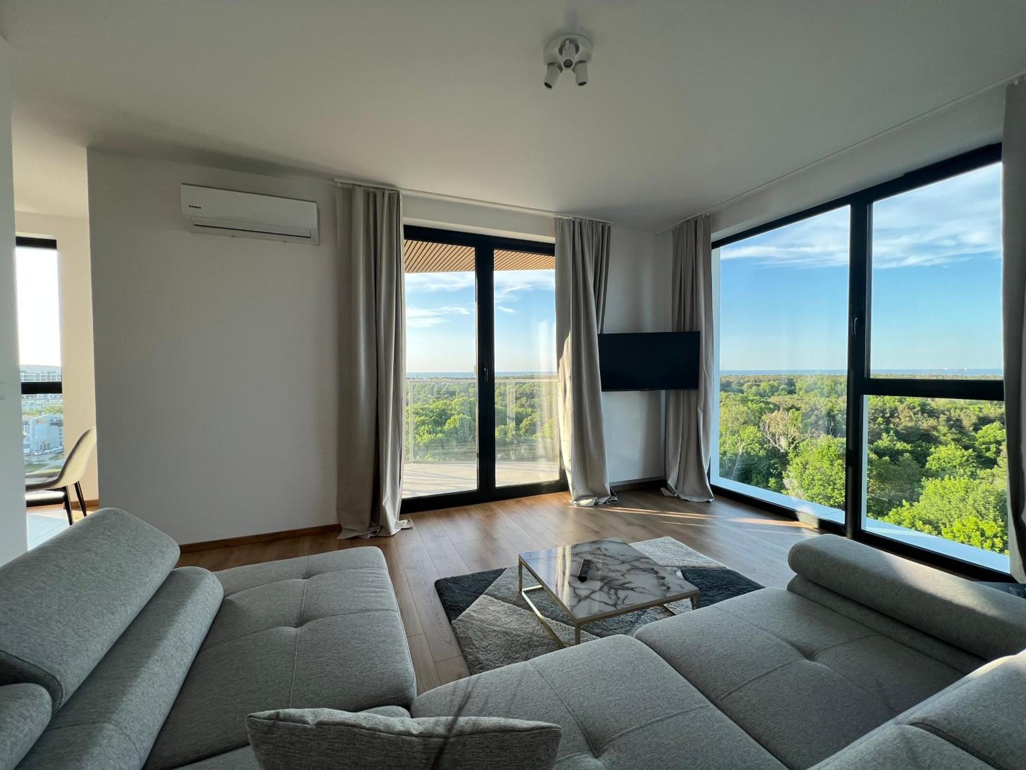 Apartment Mieszkanie Z Widokiem Na Morze Trojmiasto - Plaza - Klima - Sauna I Silownia - Parking