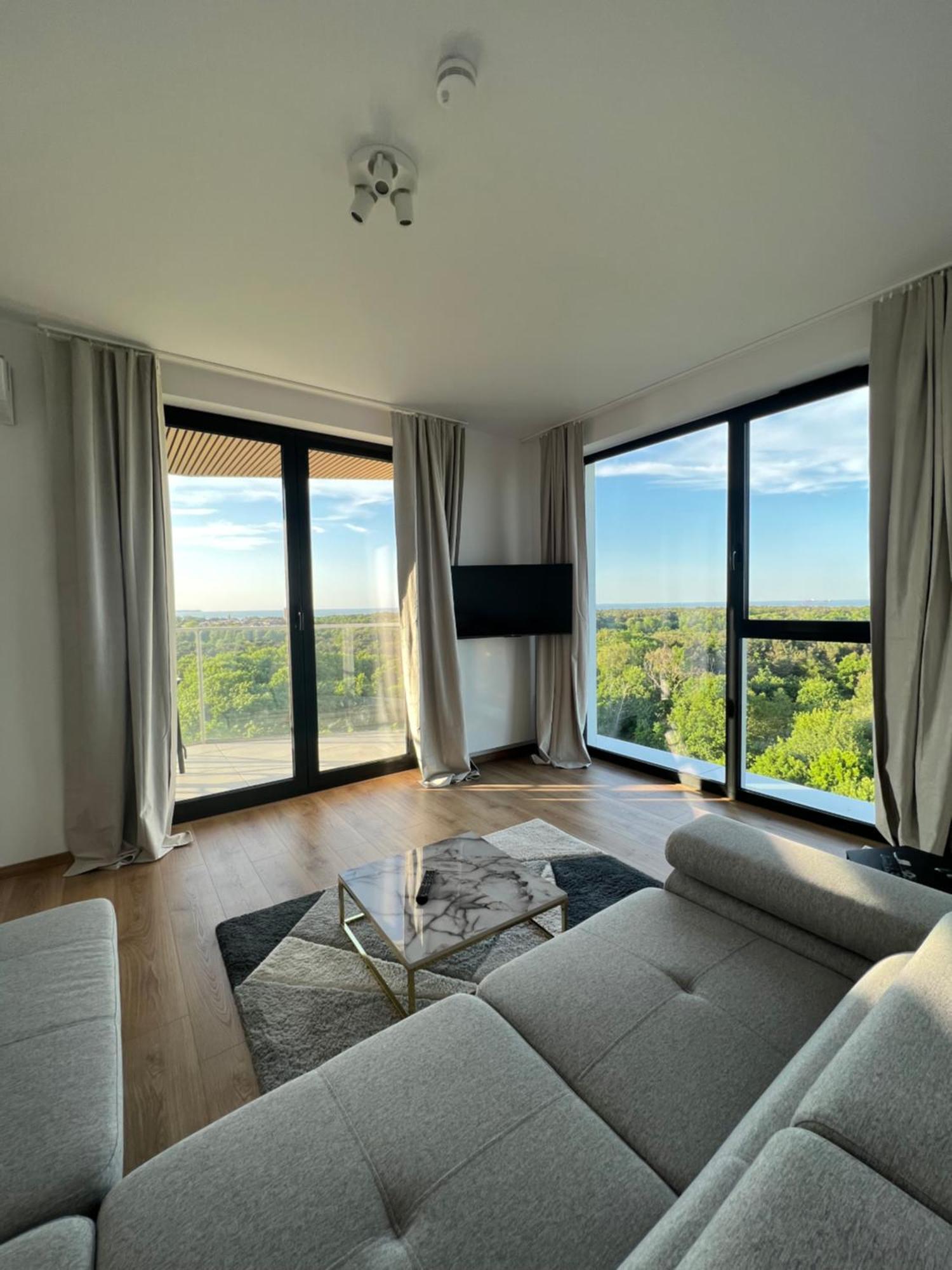 Mieszkanie Z Widokiem Na Morze Trojmiasto - Plaza - Klima - Sauna I Silownia - Parking * Gdańsk
